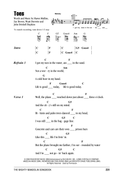 Toes von Shawn Mullins (Download) 
