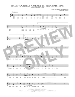 Have Yourself A Merry Little Christmas von Hugh Martin (Download) 