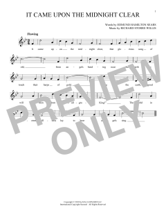 It Came Upon The Midnight Clear von Edmund Hamilton Sears (Download) 