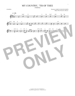 My Country, 'Tis Of Thee von Samuel F. Smith (Download) 