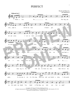Perfect von Ed Sheeran (Download) 