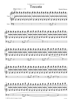 Toccata von Patrick Hawes (Download) 
