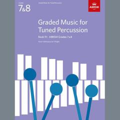 Bourreé anglaise from Graded Music for Tuned Percussion, Book IV von J. S. Bach (Download) 