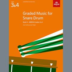 Study No.4 from Graded Music for Snare Drum, Book II von Ian Wright (Download) 