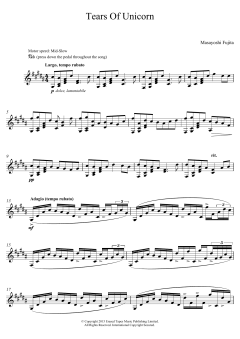 Tears Of Unicorn von Masayoshi Fujita (Download) 
