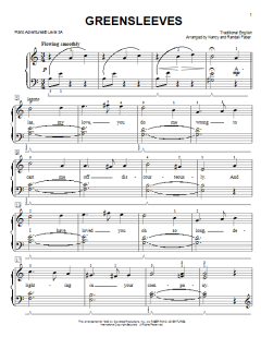 Greensleeves von Traditional English (Download) 