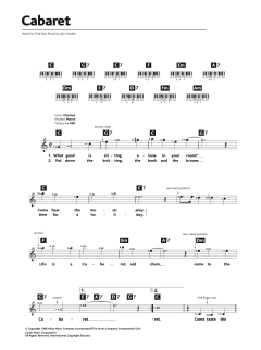 Cabaret von Fred Ebb (Download) 