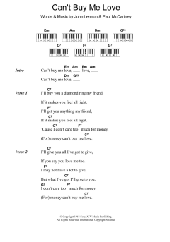 Can't Buy Me Love von The Beatles (Download) 