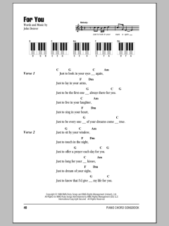 For You von John Denver (Download) 