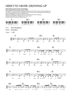 Here's To Never Growing Up von Avril Lavigne (Download) 