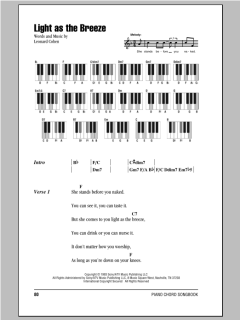 Light As The Breeze von Billy Joel (Download) 
