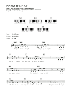 Marry The Night von Fernando Garibay (Download) 