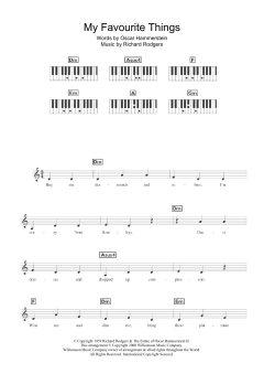 My Favorite Things von Richard Rodgers (Download) 