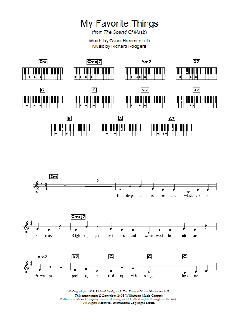 My Favorite Things von Richard Rodgers (Download) 
