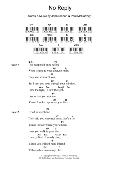 No Reply von The Beatles (Download) 