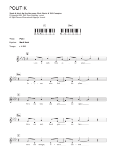 Politik von Coldplay (Download) 