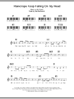 Raindrops Keep Falling On My Head von Hal David (Download) 