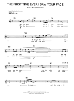 The First Time Ever I Saw Your Face von Alison Moyet (Download) 