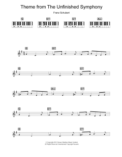 Theme From The Unfinished Symphony von Franz Schubert (Download) 