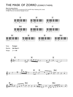 Zorro's Theme von James Horner (Download) 