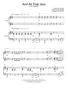 And All That Jazz von Fred Ebb (Download) 