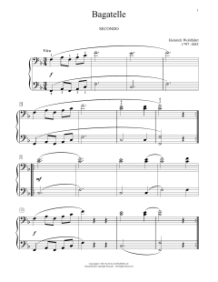 Bagatelle von Franz Wohlfahrt (Download) 