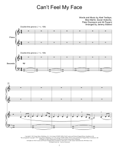 Can't Feel My Face von Jeremy Siskind (Download) 