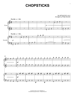 Chopsticks von Arthur de Lulli (Download) 