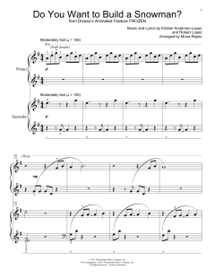 Do You Want To Build A Snowman? von Robert Lopez (Download) 