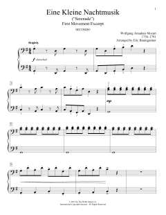 Eine Kleine Nachtmusik von Wolfgang Amadeus Mozart (Download) 