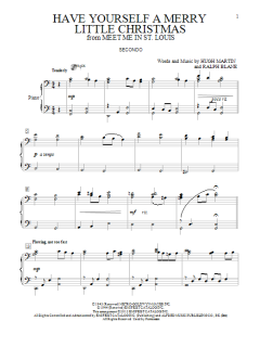 Have Yourself A Merry Little Christmas von Ralph Blane (Download) 