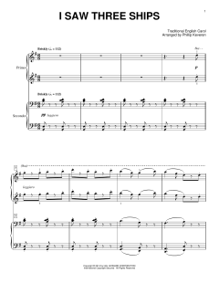 I Saw Three Ships von Traditional (Download) 