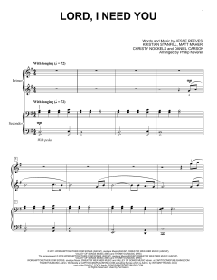 Lord, I Need You von Matt Maher (Download) 