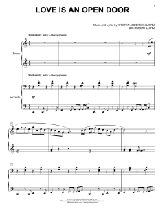 Love Is An Open Door von Robert Lopez (Download) 