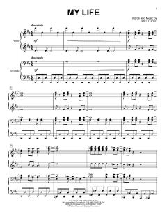 My Life von Billy Joel (Download) 