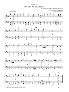 O Come All Ye Faithful von Traditional (Download) 