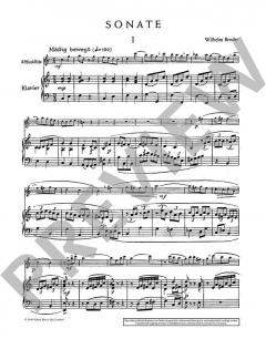 Sonate von Wilhelm Bender 