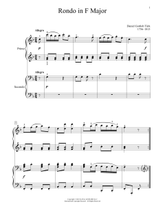 Rondo In F Major von Daniel Gottlob Türk (Download) 