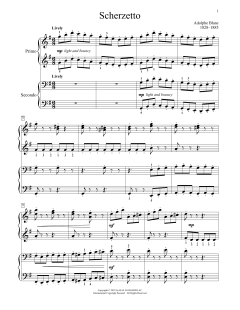Scherzetto von Adolphe Blanc (Download) 