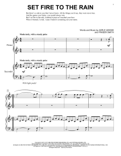 Set Fire To The Rain von Eric Baumgartner (Download) 