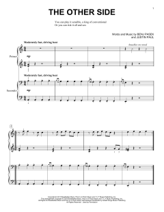 The Other Side von Benj Pasek (Download) 