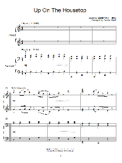 Up On The Housetop von Benjamin Russell Hanby (Download) 