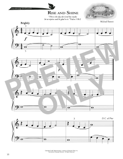 Rise And Shine von Michael Barrett (Download) 
