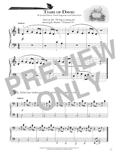 Tears Of David von Mark Hayes (Download) 