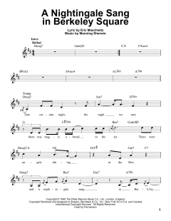 A Nightingale Sang In Berkeley Square von Manhattan Transfer (Download) 