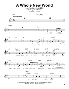 A Whole New World von Tim Rice (Download) 
