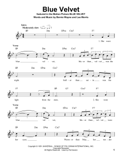 Blue Velvet von Bobby Vinton (Download) 
