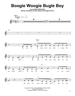 Boogie Woogie Bugle Boy von Bette Midler (Download) 