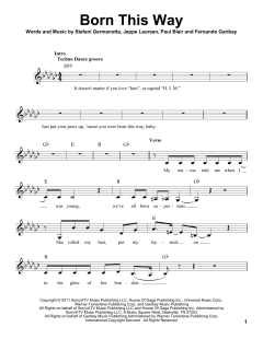 Born This Way von Lady Gaga (Download) 