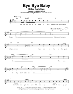 Bye Bye Baby von The Four Seasons (Download) 